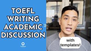 Walkthrough amp Template for TOEFL Academic Discussion Writing TOEFL toeflwriting [upl. by Keane]