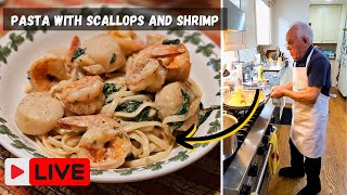 Pasta with Shrimp and Scallops by Pasquale Sciarappa [upl. by Aldrich]