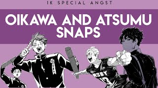 oikawa and atsumu snaps angst  1k special [upl. by Ignatius]