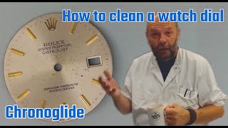 How to clean vintage watch dials [upl. by Devondra]