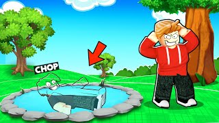 ROBLOX CHOP AND FROSTY PLAY HIDE AND SEEK IN POND CHALLENGE [upl. by Choong369]