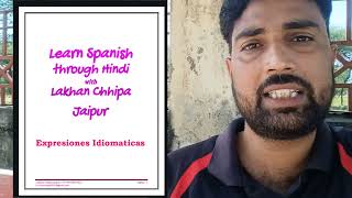 Lakhan Chhipa Spanish Idiomatic Expressionsampphrases book I 1000 Expressions [upl. by Aileek]