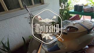 MOTOSITO  VESPAKABIT  VESPA FLY SCREEN ON PRIMAVERA S [upl. by Malda422]