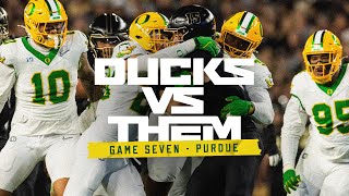 Ducks vs Them  2024 Oregon Football Game 7  “The Noise Doesnt Matter” [upl. by Orsino3]