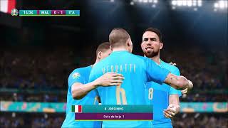 eFootball PES 2021 A BOLA BATEU NA TRAVE SUBIU SUBIU E CAIU DENTRO DO GOL [upl. by Lucrece]