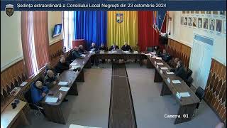 Sedinta extraordinara a Consiliului Local Negresti din 23 octombrie 2024 [upl. by Meraree]