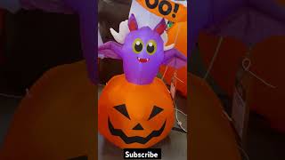 Ghost Bat Pumpkin Halloween inflatable halloween inflatable halloweeninflatables athome boo [upl. by Clute582]