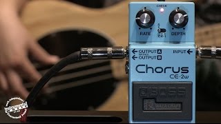 Boss CE2w Chorus Bass Demo [upl. by Nlyak243]