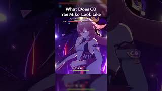 What Does C0 Yae Miko Look Like [upl. by Terrene]