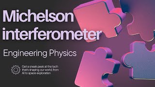 Michelson interferometer Experiment Engineering Academy Engineering PhysicsWave optics [upl. by Vikki]