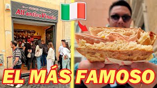 COMIENDO el SANDWICH MÁS FAMOSO de ITALIA 🥪  VLOG EN ROMA 🇮🇹 [upl. by Daphie342]