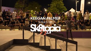 Keegan Palmer shared mad skills at Sk8topia24 [upl. by Rosalba]