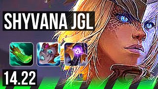 SHYVANA vs SHACO JGL  Rank 7 Shyvana  NA Grandmaster  1422 [upl. by Nwahsuq63]