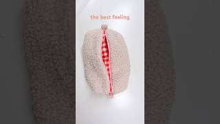 DIY Teddy Boxy Make Up Pouch 🎀 Sewing pattern and video tutorial for BEGINNERS sewing [upl. by Oad]