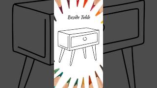 Drawing beside table drawing short youtubeshorts [upl. by Adnuhs]