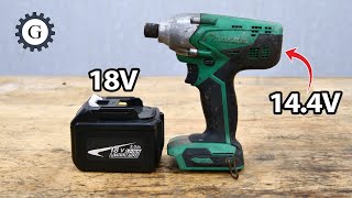 Upgrade 14 4V to 18V Makita Impact Driver  M695D [upl. by Apoor]