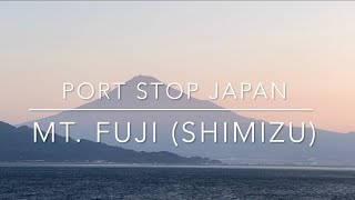 Mt Fuji Shimizu Cruise Port Stop Japan  Day Tour  Travel and Cruise Tips [upl. by Atnim]