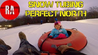 Awesome Snow Tubing at Perfect North Slopes 2021 [upl. by Kama724]