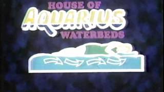 House of Aquarius Waterbeds TV commercial 1982 [upl. by Inavoj]