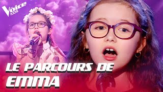 Le Parcours dEmma gagnante de la Saison 5  The Voice Kids 2018 [upl. by Lledal]