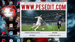 Como usar e configurar o PESedit 60 Pes 2013 [upl. by Retrop]