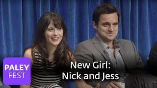 New Girl  Zooey Deschanel and Jake Johnson On Nick and Jess [upl. by Atinoj613]