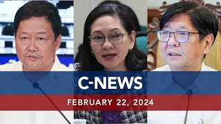 UNTV CNEWS  February 22 2024 [upl. by Orel692]