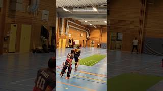 Indoor cricket Sweden cricketlover swedishcricket ICC [upl. by Ynitsed]