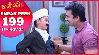 Malli Serial  EP 199 Sneak Peek  15th Nov 2024  Nikitha  Vijay  Saregama TV Shows Tamil [upl. by Adal85]