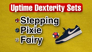 How to do Stepping Pixie amp Fairy Footbag Sets  Hacky Sack Tutorial [upl. by Cristiano412]