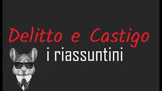 I RIASSUNTINI  DELITTO E CASTIGO  BookTopics [upl. by Yllen]