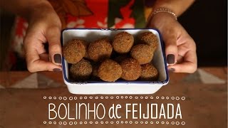 Como Fazer BOLINHO DE FEIJOADA  Receita 38 TORRADA TORRADA [upl. by Jew]