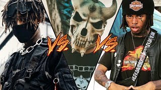 SCARLXRD VS SINIZTER VS ZILLAKAMI Song Titles Included [upl. by Anikram]