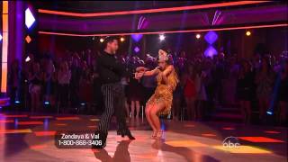 Zendaya amp Val DWTS Week 02  Jive [upl. by Hentrich]