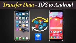 How to Transfer Data Between iPhone amp Android Easily  Wondershare Dr Fone [upl. by Einaj591]