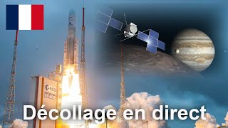 Rediffusion lancement de JUICE sur Ariane 5 [upl. by Keg]