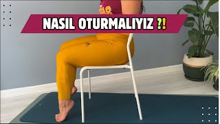 Nasıl Oturmalıyız ve Ayak Bileği Güçlendirme Antrenmanı [upl. by Lussi]