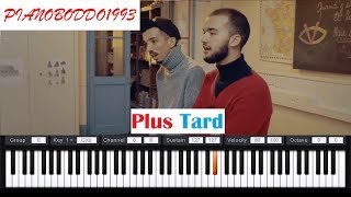 bigflo et oli plus tard piano facile [upl. by Bonnee35]