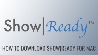 ROCS Tutorials Downloading ShowReady For Mac [upl. by Halle]