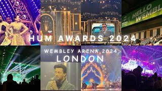 Hum Awards 🏆 London  Wembley Arena 2024 mahirakhan atifaslam haniaaamer farhansaeed kubrakhan [upl. by Burley]