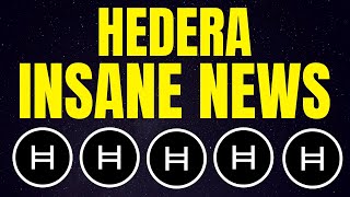 Hedera Insane News Could This Be Massive  Hedera HBAR Price Prediction [upl. by Nisaj324]