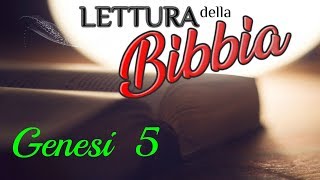 bibbia audio in italiano GENESI CAP5 [upl. by Ahsenot]