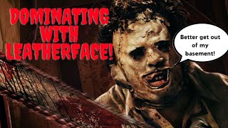 DOMINANT GAMES WITH LEATHERFACE Texas Chainsaw Massacre Game [upl. by Nairda]