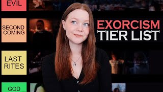 Ranking EXORCISM Horror Movies TIER LIST [upl. by Wendalyn]