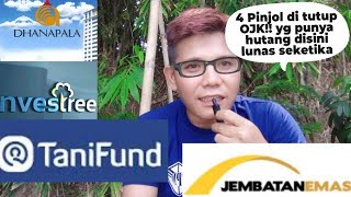 Info Terbaru  4 Pinjol OJK 2024 Resmi Di Tutup  Punya Hutang Di Sini Di Jamin Lunas [upl. by Valaree]