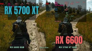 RX 6600 vs RX 5700xt in 2024 [upl. by Veronica896]