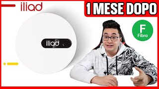 ILIAD FIBRA dopo 1 MESE  La mia esperienza  speed test [upl. by Jereld520]