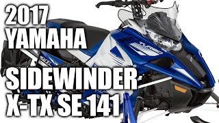 TEST RIDE 2017 Yamaha Sidewinder XTX SE 141 [upl. by Alyel608]