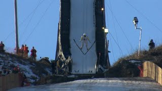 The second day of the Westby Ski Jump kicks off [upl. by Atirma]