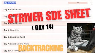 Day 14 Striver SDE Sheet topic  Backtracing [upl. by Sandler888]